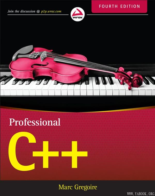 《Professional C++, Fourth Edition》封面图片