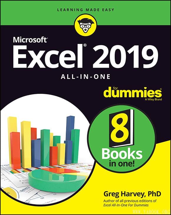 《Excel 2019 All-in-One For Dummies》封面图片