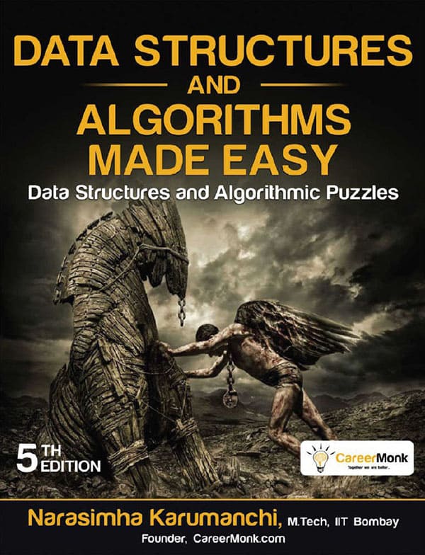 《简化的数据结构和算法：数据结构和算法难题》原名《Data Structures And Algorithms Made Easy》Narasimha Karumanchi【文字版_PDF电子书_下载】