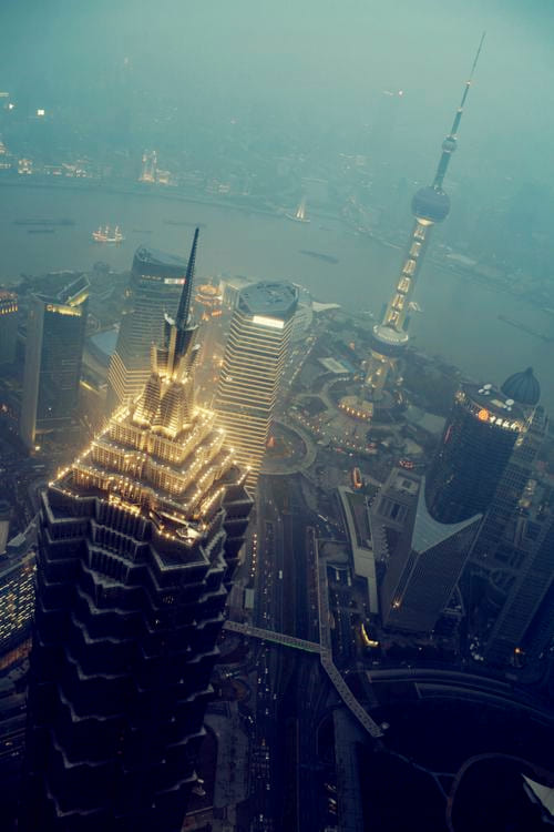 建筑：上海中心大厦