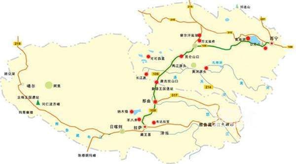 交通：青藏公路