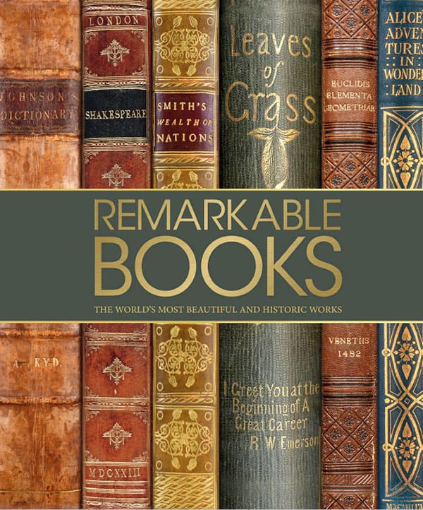 《名著：世界上最美丽的历史作品》原名《REMARKABLE BOOKS: A Celebration of the World’s Most Beautiful and Historic Works》DK【文字版_PDF电子书_下载】