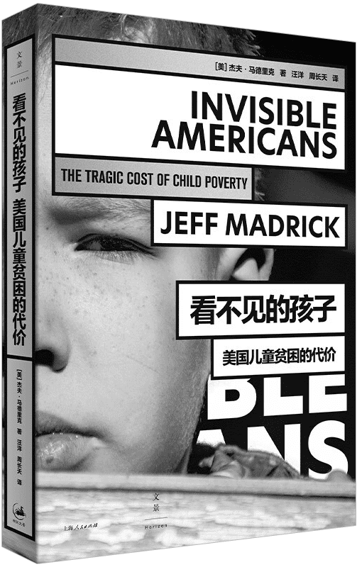 《看不见的孩子：美国儿童贫困的代价》封面图片